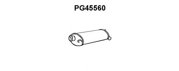 PG45560 VENEPORTE Глушитель выхлопных газов конечный PG45560 VENEPORTE Глушитель выхлопных газов конечный