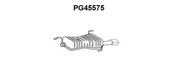 PG45575 VENEPORTE Глушитель выхлопных газов конечный PG45575 VENEPORTE Глушитель выхлопных газов конечный