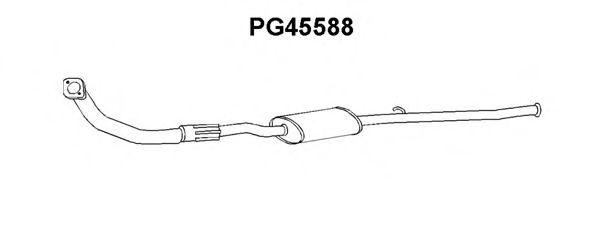 PG45588 VENEPORTE Предглушитель выхлопных газов PG45588 VENEPORTE Предглушитель выхлопных газов