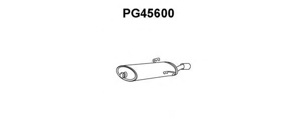 PG45600 VENEPORTE Глушитель выхлопных газов конечный PG45600 VENEPORTE Глушитель выхлопных газов конечный