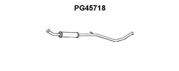PG45718 VENEPORTE Предглушитель выхлопных газов PG45718 VENEPORTE Предглушитель выхлопных газов