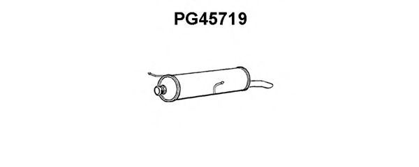 PG45719 VENEPORTE Глушитель выхлопных газов конечный PG45719 VENEPORTE Глушитель выхлопных газов конечный