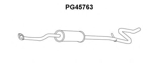 PG45763 VENEPORTE Предглушитель выхлопных газов PG45763 VENEPORTE Предглушитель выхлопных газов