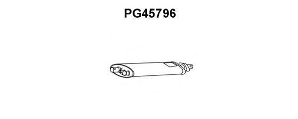 PG45796 VENEPORTE Предглушитель выхлопных газов PG45796 VENEPORTE Предглушитель выхлопных газов