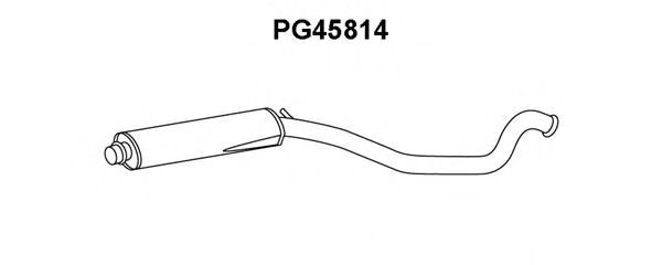 PG45814 VENEPORTE Предглушитель выхлопных газов PG45814 VENEPORTE Предглушитель выхлопных газов