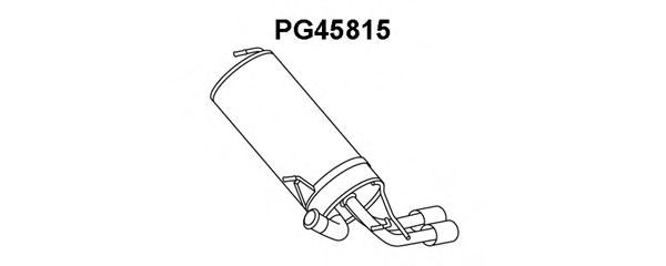 PG45815 VENEPORTE Глушитель выхлопных газов конечный PG45815 VENEPORTE Глушитель выхлопных газов конечный