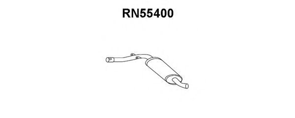 RN55400 VENEPORTE Предглушитель выхлопных газов RN55400 VENEPORTE Предглушитель выхлопных газов