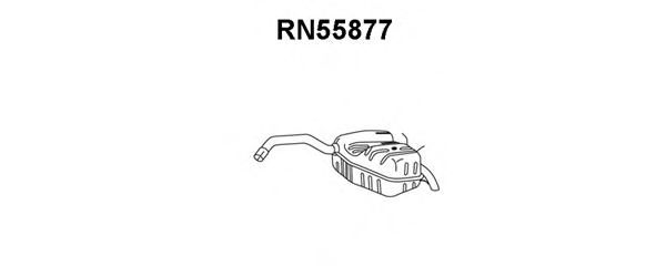 RN55877 VENEPORTE Глушитель выхлопных газов конечный RN55877 VENEPORTE Глушитель выхлопных газов конечный