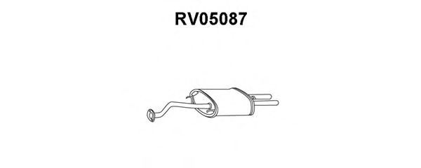 RV05087 VENEPORTE Глушитель выхлопных газов конечный RV05087 VENEPORTE Глушитель выхлопных газов конечный