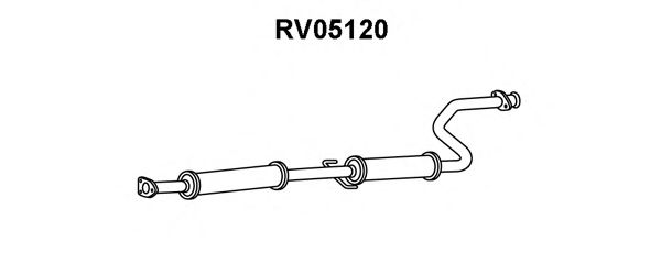 RV05120 VENEPORTE Предглушитель выхлопных газов RV05120 VENEPORTE Предглушитель выхлопных газов