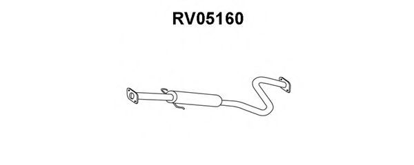 RV05160 VENEPORTE Предглушитель выхлопных газов RV05160 VENEPORTE Предглушитель выхлопных газов