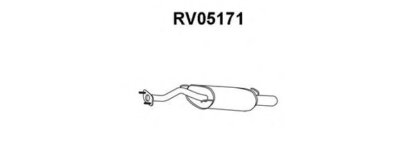 RV05171 VENEPORTE Глушитель выхлопных газов конечный RV05171 VENEPORTE Глушитель выхлопных газов конечный