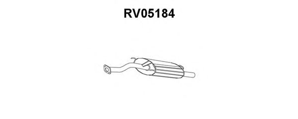 RV05184 VENEPORTE Глушитель выхлопных газов конечный RV05184 VENEPORTE Глушитель выхлопных газов конечный