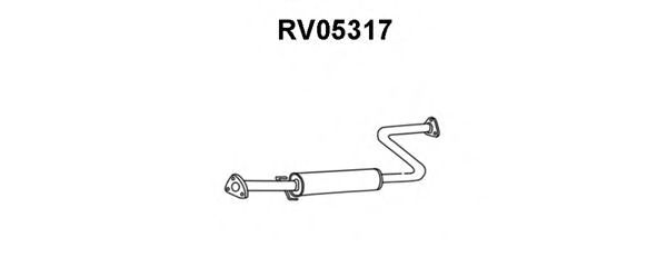 RV05317 VENEPORTE Предглушитель выхлопных газов RV05317 VENEPORTE Предглушитель выхлопных газов