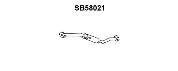 SB58021 VENEPORTE Предглушитель выхлопных газов SB58021 VENEPORTE Предглушитель выхлопных газов