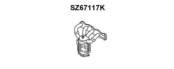 VENEPORTE SZ67117K Катализатор коллектора VENEPORTE SZ67117K Катализатор коллектора