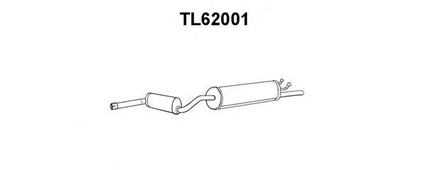 TL62001 VENEPORTE Глушитель выхлопных газов конечный TL62001 VENEPORTE Глушитель выхлопных газов конечный