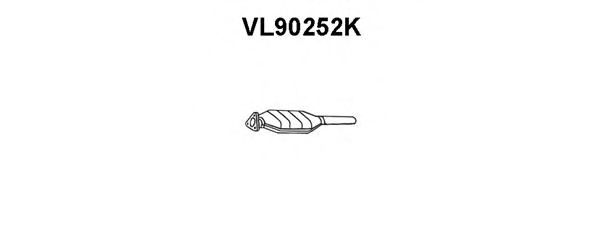 VENEPORTE VL90252K Катализатор для VOLVO 940