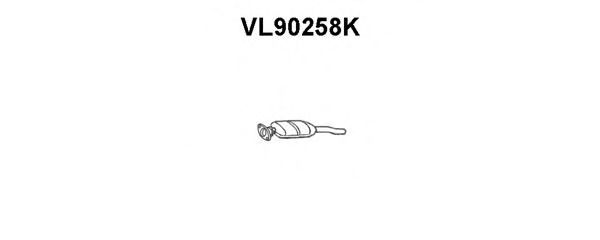 VENEPORTE VL90258K Катализатор для VOLVO 940 2 (944)