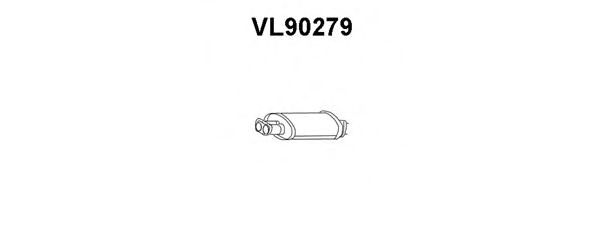 VL90279 VENEPORTE Предглушитель выхлопных газов VL90279 VENEPORTE Предглушитель выхлопных газов