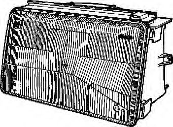 1738941 VAN WEZEL Основная фара 1738941 VAN WEZEL Основная фара