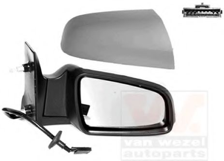 VAN WEZEL 3792818 Наружное зеркало  VAN WEZEL 3792818 Наружное зеркало