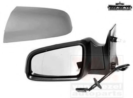 VAN WEZEL 3792827 Наружное зеркало  VAN WEZEL 3792827 Наружное зеркало