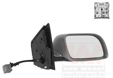 VAN WEZEL 5827808 Наружное зеркало VAN WEZEL 5827808 Наружное зеркало
