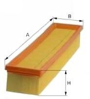 UNIFLUX FILTERS XC523 Фильтр, воздух во внутренном пространстве 