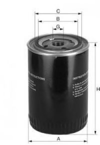 UNIFLUX FILTERS XO509 Масляный фильтр для ROLLS-ROYCE CORNICHE