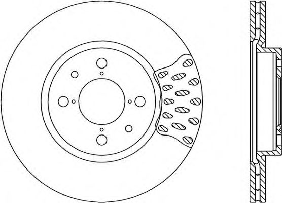 OPEN PARTS BDR114620 Тормозные диски для FIAT TIPO