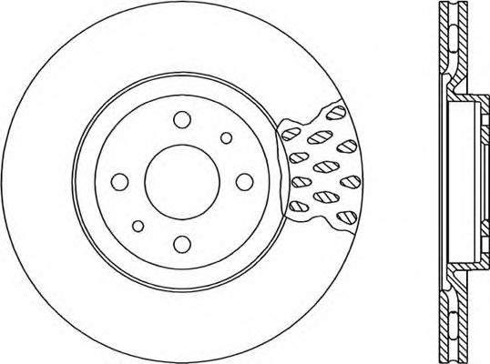 OPEN PARTS BDR123120 Тормозные диски для FIAT TIPO