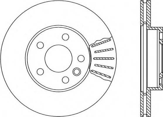 OPEN PARTS BDR167620 Тормозные диски OPEN PARTS для SEAT