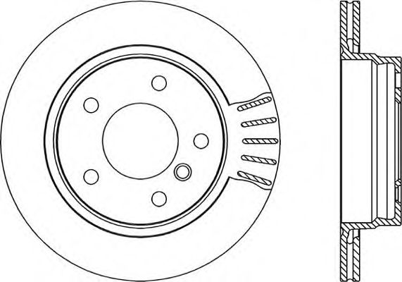 OPEN PARTS BDR175520 Тормозные диски OPEN PARTS для BMW