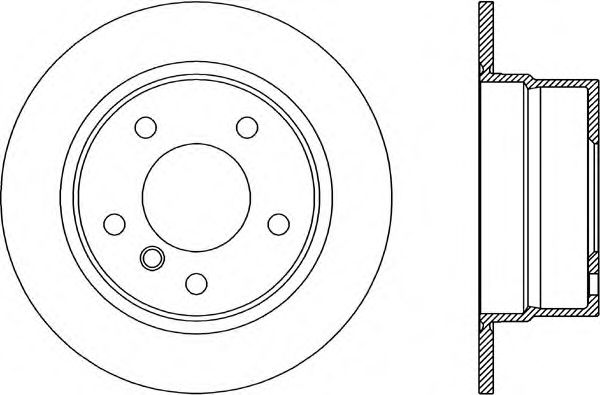 OPEN PARTS BDR189010 Тормозные диски OPEN PARTS для BMW