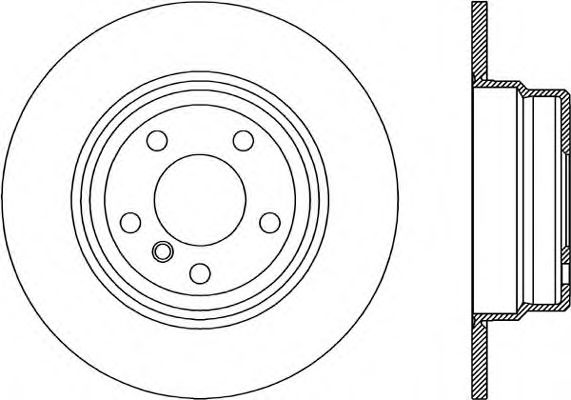 OPEN PARTS BDR189110 Тормозные диски OPEN PARTS для BMW