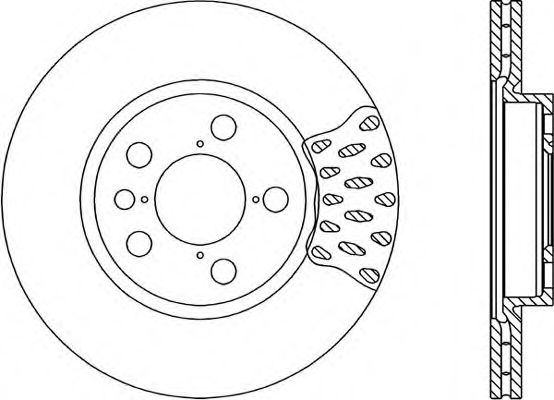 OPEN PARTS BDA167420 Тормозные диски OPEN PARTS для FIAT