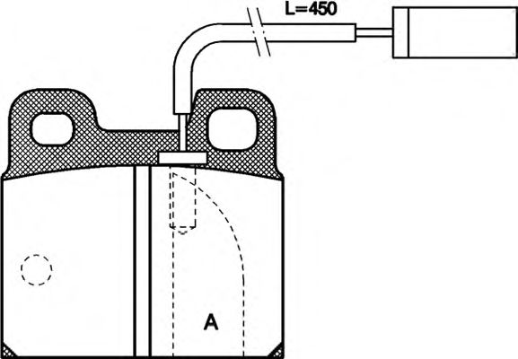 OPEN PARTS BPA000511 Тормозные колодки OPEN PARTS для ALFA ROMEO