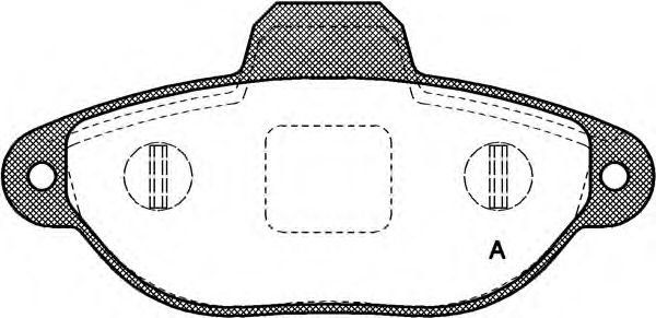 OPEN PARTS BPA041420 Тормозные колодки OPEN PARTS 