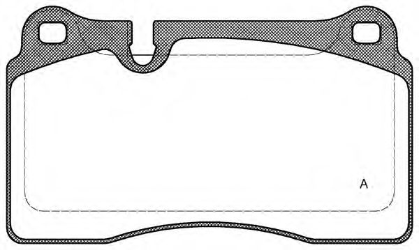 OPEN PARTS BPA120030 Тормозные колодки OPEN PARTS для SEAT