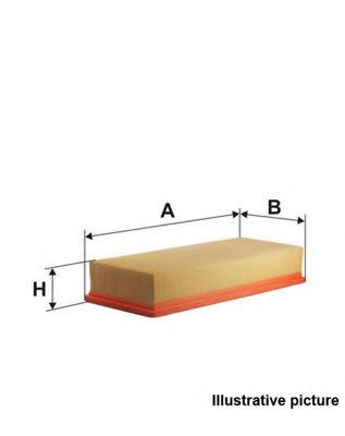 OPEN PARTS EAF315110 Воздушный фильтр OPEN PARTS 