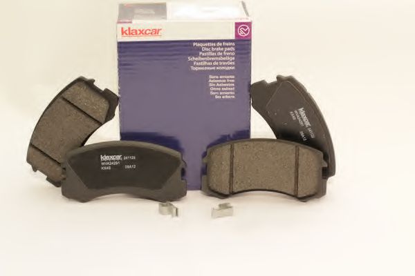 KLAXCAR FRANCE 24112z Комплект тормозных колодок, дисковый тормоз KLAXCAR FRANCE 24112z Комплект тормозных колодок, дисковый тормоз