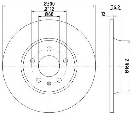 TEXTAR 92160103 Тормозные диски для AUDI A7