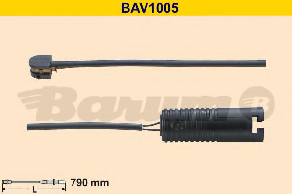 BARUM BAV1005 Тормозные колодки BARUM 