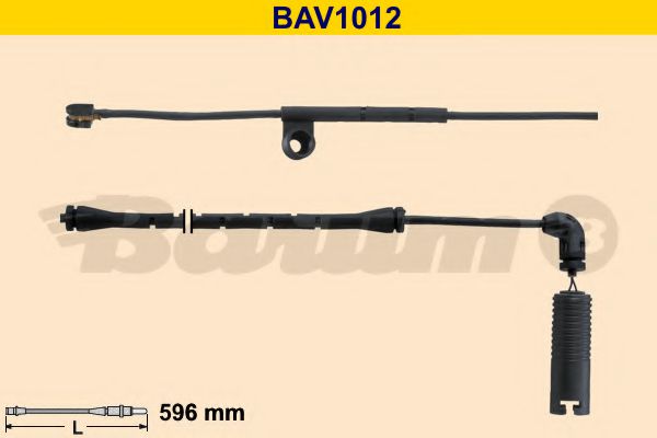 BARUM BAV1012 Скоба тормозного суппорта BARUM 