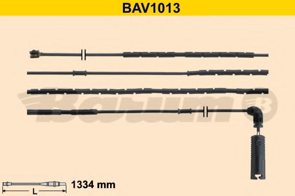 BARUM BAV1013 Скобы тормозных колодок BARUM 