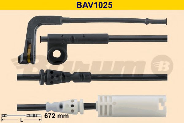 BARUM BAV1025 Датчик износа тормозных колодок BARUM 
