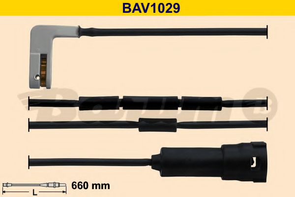 BARUM BAV1029 Датчик износа тормозных колодок для OPEL