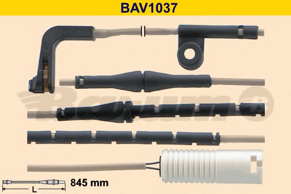 BARUM BAV1037 Скобы тормозных колодок BARUM 