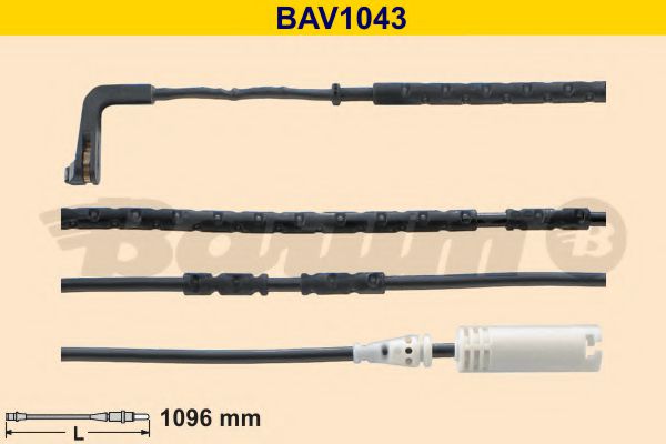 BARUM BAV1043 Тормозные колодки BARUM для BMW